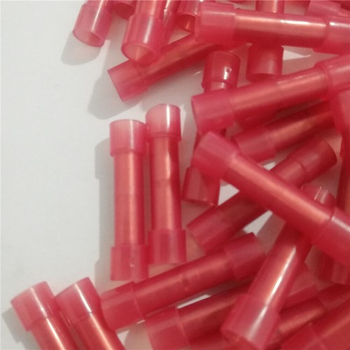 AWG 800 Pack 22-18 Gauge Wire Butt Connectors Red Nylon Crimp Insulated Terminal - Picture 7 of 7