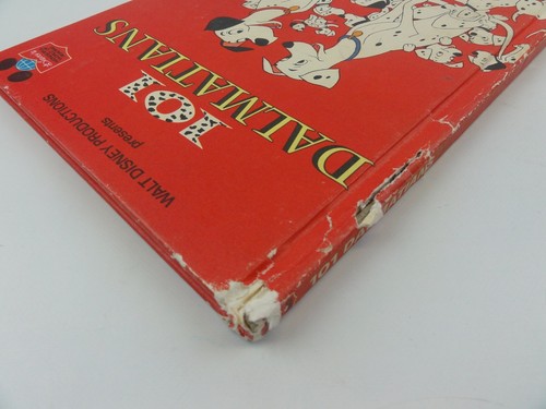 101 Dalmations Vintage 1974 Hadrcover Book Club Edition Disneys World Of Reading - Imagen 4 de 10