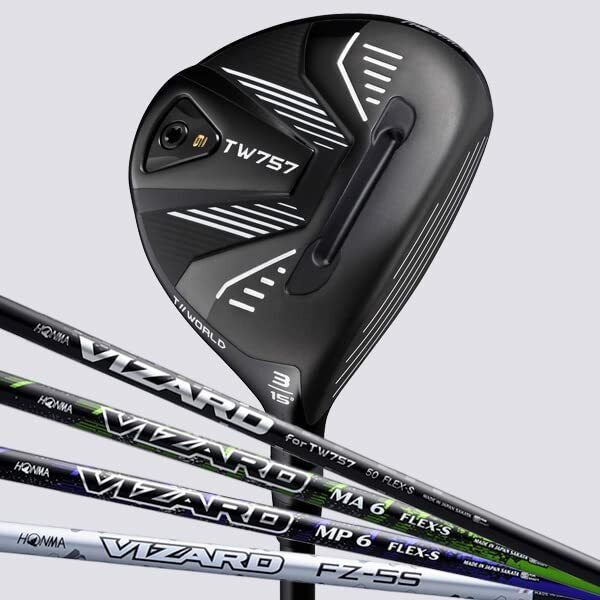【美品】 HONMA TW757 5W MA6 S Honma Golf Fairway Wood T // WORLD TW757 FW VIZARD MA6 Loft