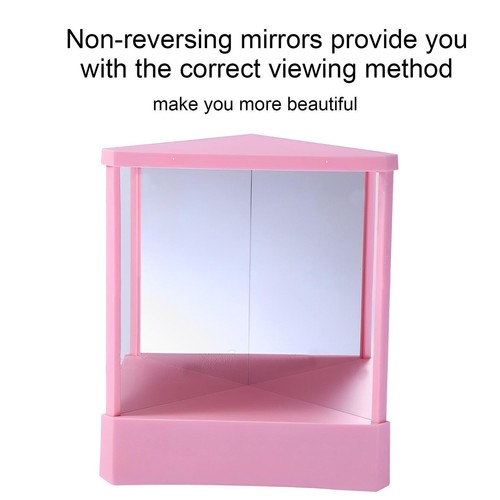 Non Reversing Mirror Desktop Mirror Cosmetic Make-up Mirror for True Image - Bild 10 von 15