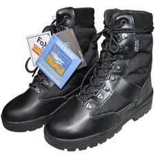 Fox Outdoor Einsatzstiefel Outdoorstiefel Adventure DeLux Schnürstiefel schwarz