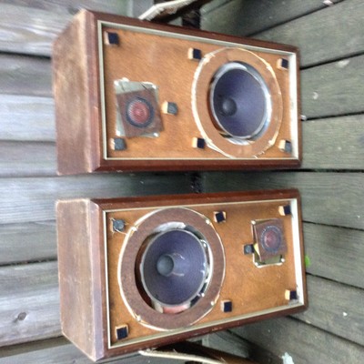antique speakers