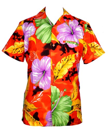 Hawaiian Shirts Mens Floral Scenic Beach Aloha Party Camp Short Sleeve Holiday E - Foto 10