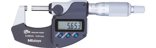 [Brand New] Mitutoyo MDC-25MX Coolant Proof Digital Micrometer 0-25mm (S015)
