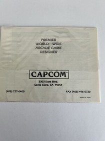 Nintendo Entertainment System Manual ONLY NES Strider Capcom instruction booklet