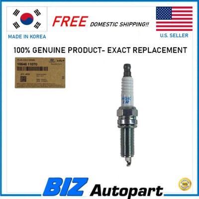  Genuine  Spark Plug for 2010-2021 Hyundai Kia Various Models OE# 18846-11070