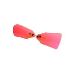 Tranparent Pink PMMA Hand Grips Windshield Fit Harley Dyna FXDB/I FXDL/I Softail