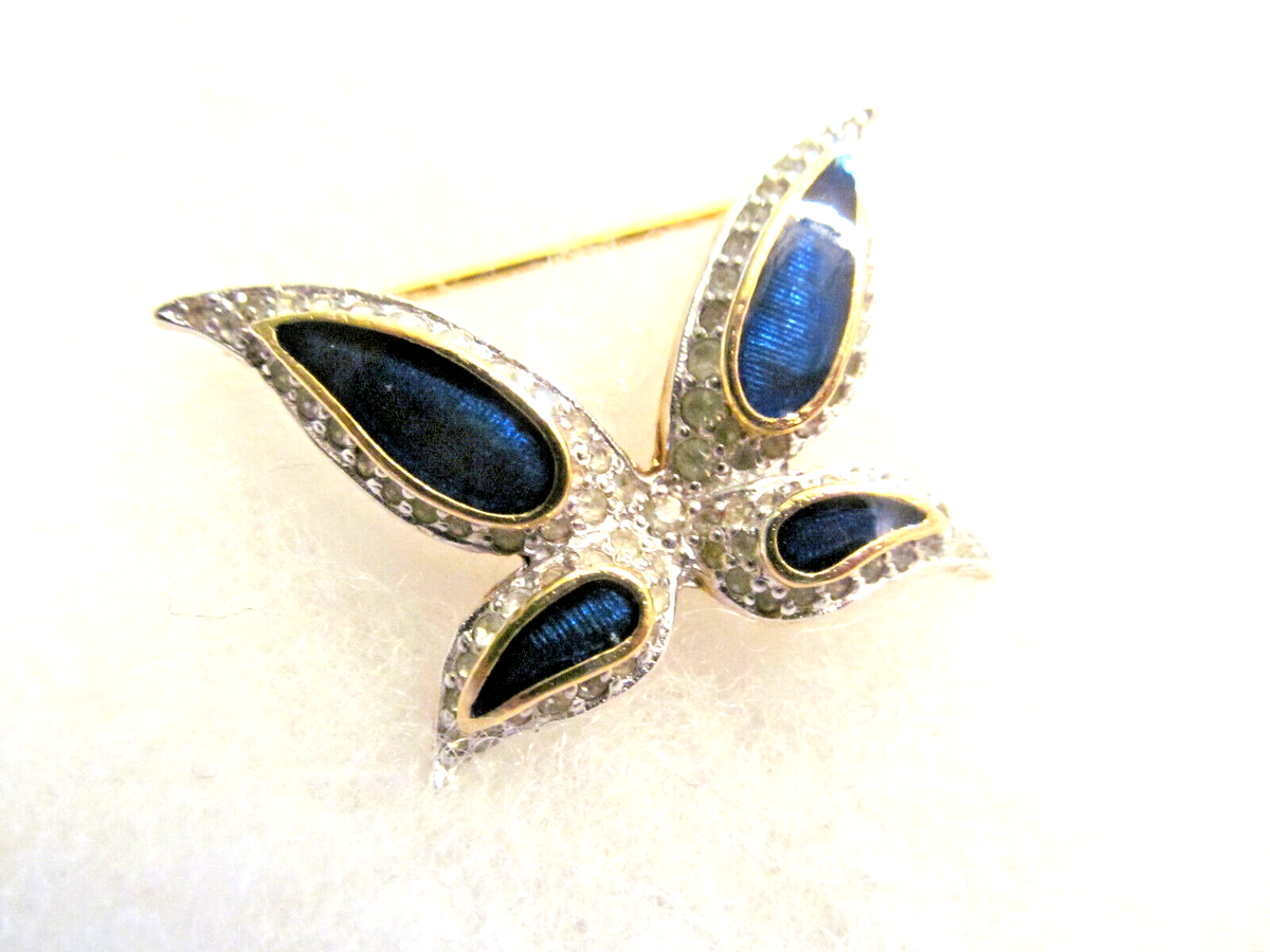 Enamel Polcini Jewelry Polcini Clown Enamel Rhinestones Vintage - Main Image