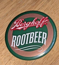 Vintage BERGHOFF ROOT BEER Promotional Pin - BERGHOFF RESTAURANT CHICAGO