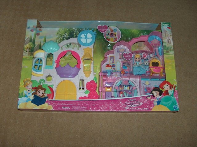 disney princess pack n go castle