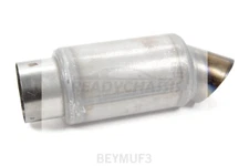 Fits Beyea Custom Muffler 3in w/Turn Down MUF3