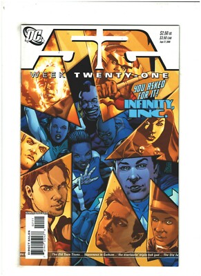 52 Week Twenty-One #21 NM- 9.2 DC Comics 2006 Booster Gold & Infinity Inc.