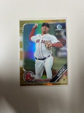 2019 Bowman Chrome Prospects Gold Refractor /50 Bryan Mata #BCP-140