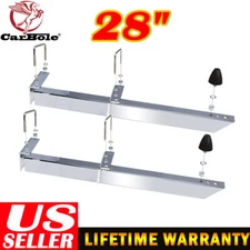 28" Universal Suspension Traction Bars Chrome Plated Steel 20470 Heavy Duty Kit