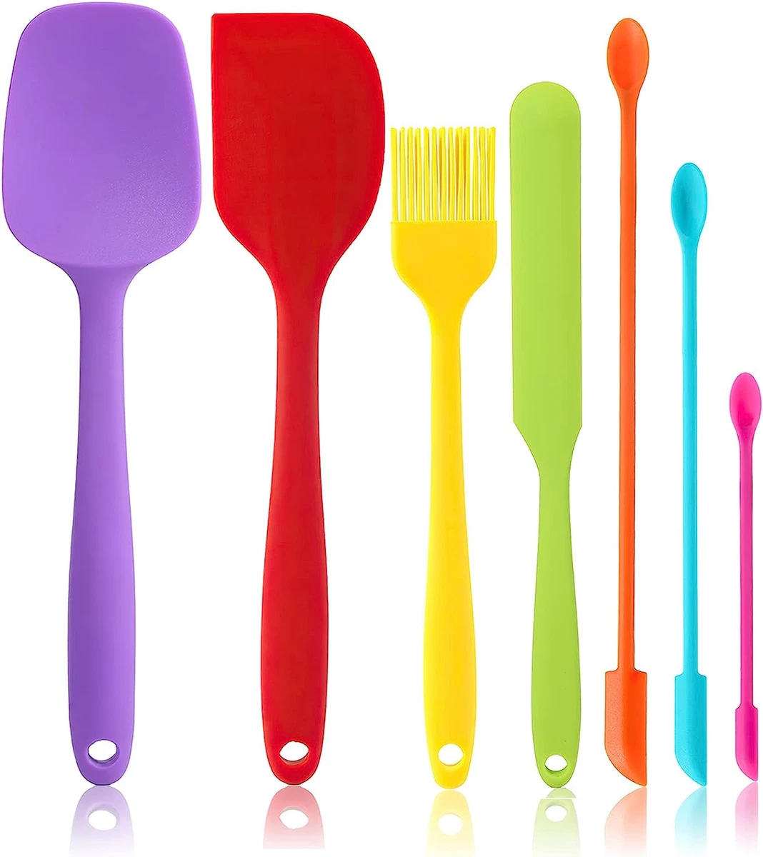 Silicone Non-Stick Heat Resistant Spatulas with Steel Core Kitchen