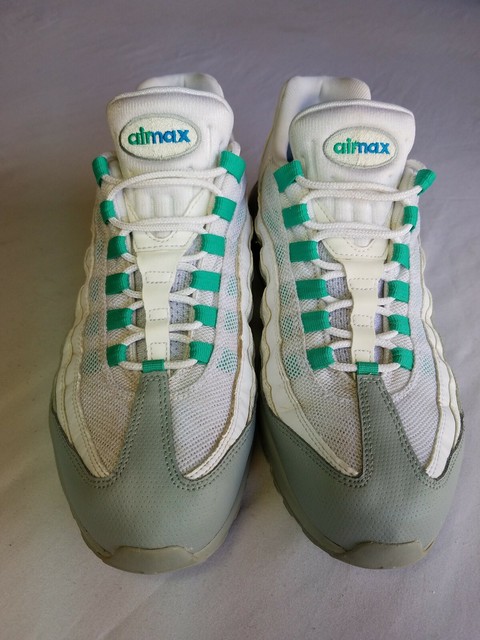 44 Nike Air Max 95 Essential Emerald Running Shoes Men's Size 11.5 749766  032 for sale online | eBay