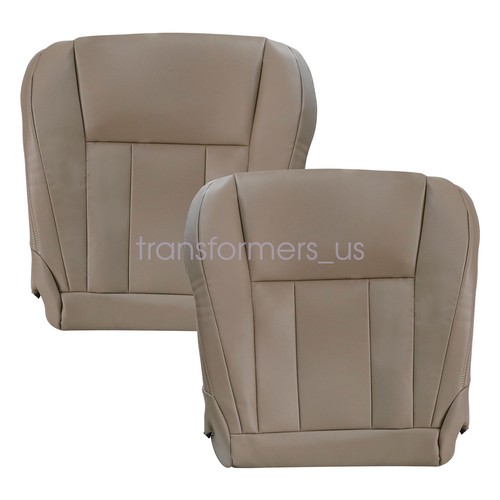 Cubierta de asiento delantera de cuero para Toyota 4Runner 1996-2002 roble tostado + cojín de espuma - Imagen 12 de 24