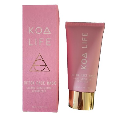 KOA LIFE   Detox Face Mask   Clears Complexion + Detoxifies 50ml / 1.70 oz   NIB