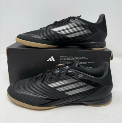 Adidas F50 League IN Black White Gum Indoor Soccer Shoes IF1332 Mens Multiple Sz Adidas F50 League IN Black White Gum Indoor Soccer Shoes  main image 2