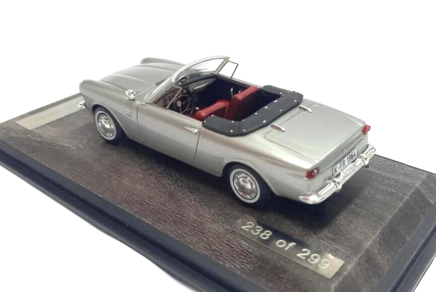 1/43 MATRIX 1964 年 OPEL KADETT CABRIOLET FRUA N/NEO N/SPARK N/MASERATI N/BOS 出品 — 第 3/3 张图片