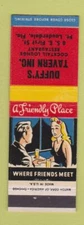 Matchbook Cover - Duffy's Tavern Fort Lauderdale FL