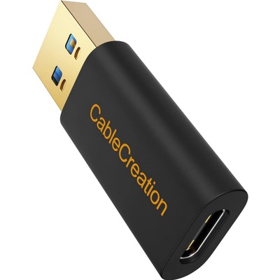 CableCreation USB C auf USB Adapter, USB 3.0 Stecker zu USB C Buchse Konverte...