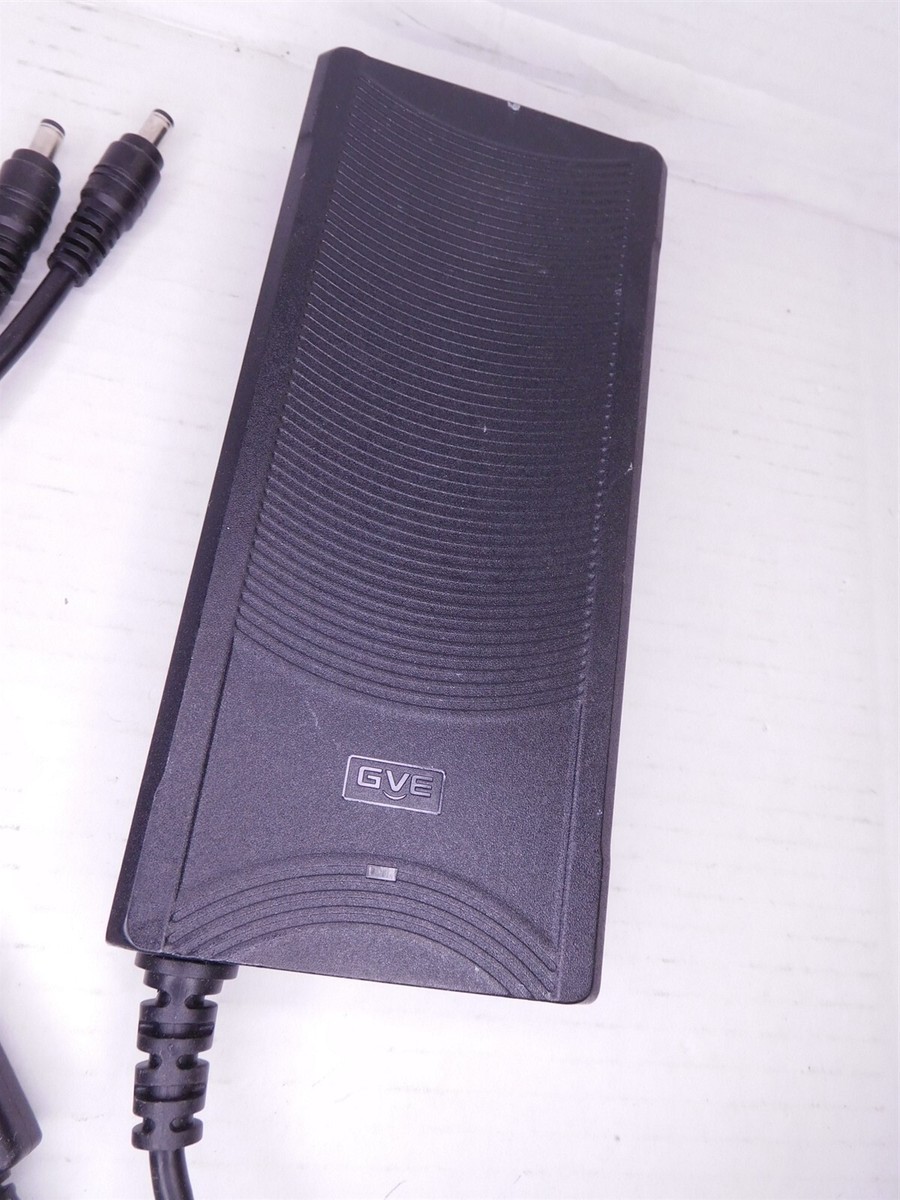 GVE GM262-2401100-F AC/DC Dual Output Power Supply Adapter 24V 11A