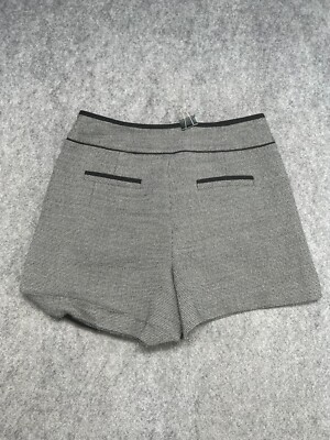 2ME Shorts Womens Size 29** Gray Woven Dressy Party Casual Modern High-Waist