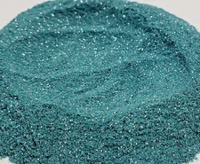 Mint Green Holographic Micro Mini .002 Hex Metal Flake Automotive Epoxy