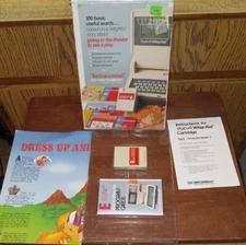 VtG 80s 1986 VTech Turn On A Mind Talking Whiz Kid Words & Program COMPLETE! HTF