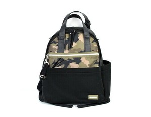 black camo diaper bag