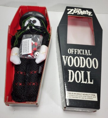 RARE NEW 2011 Rob Zombie Official Voodoo Doll Adult Novelty Item