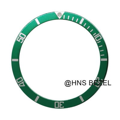 BEZEL INSERT FOR MEN SEIKO 7002,6309,7S26,SKX007K2 DIVER AUTOMATIC GREEN