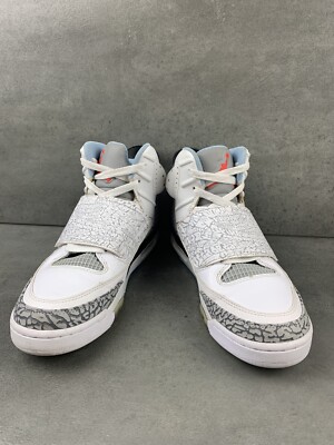 RARE Nike Air Jordan Son Of Mars White Prism Blue Wolf Gray Sz