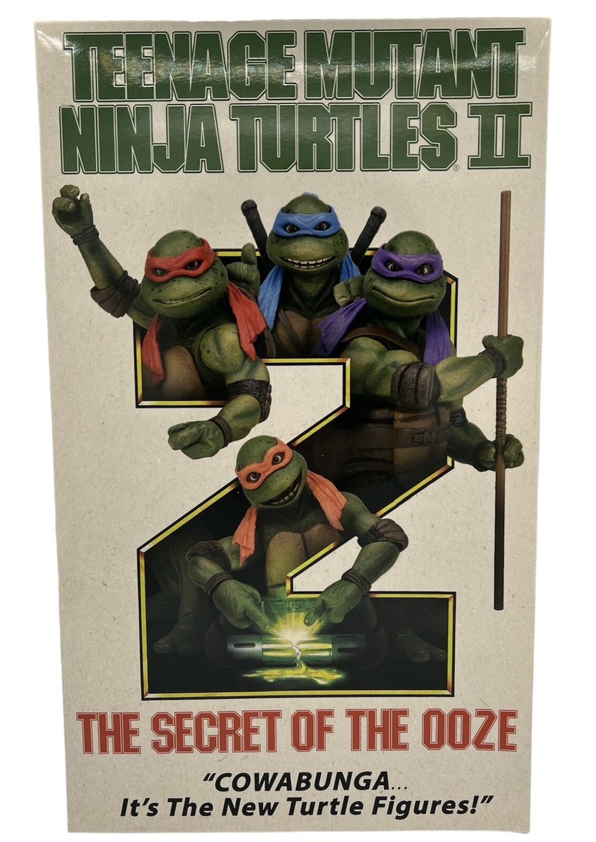NECA Teenage Mutant Ninja Turtles II The Secret Of The Ooze VHS