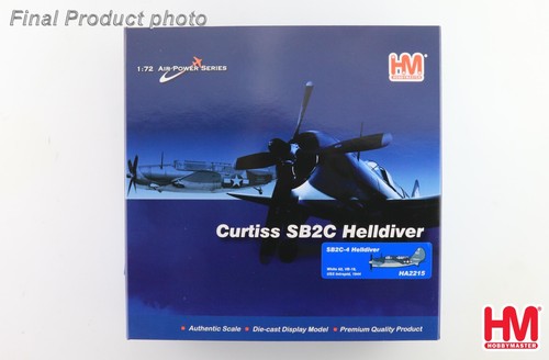 Hobby Master 1/72 HA2215 Curtiss SB2C Helldiver USN VB-18, Musashi Sinking, 1944 - Picture 2 of 11