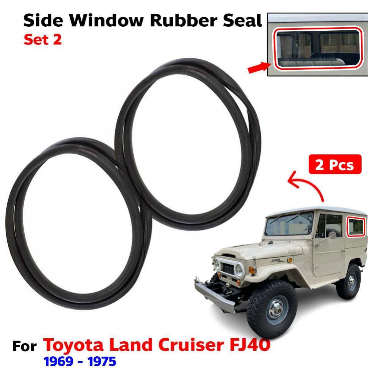 Side Window Rubber Seal Weatherstrip Fits Toyota Land Cruiser FJ40