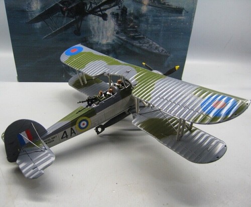 1:72 Diecast Royal Navy WW2 Swordfish Biplane Fighter Model Military Collection - Picture 6 of 13