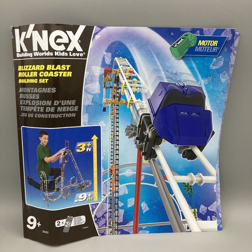 K'nex Blizzard Blast Roller Coaster Original Instructions | eBay