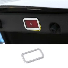 For Benz GLB W247 2020-22 Matte Silver Electric Tailgate Button Cover Trim 1PCS