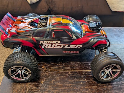 Traxxas Nitro Rustler Great Condition AS IS - READ