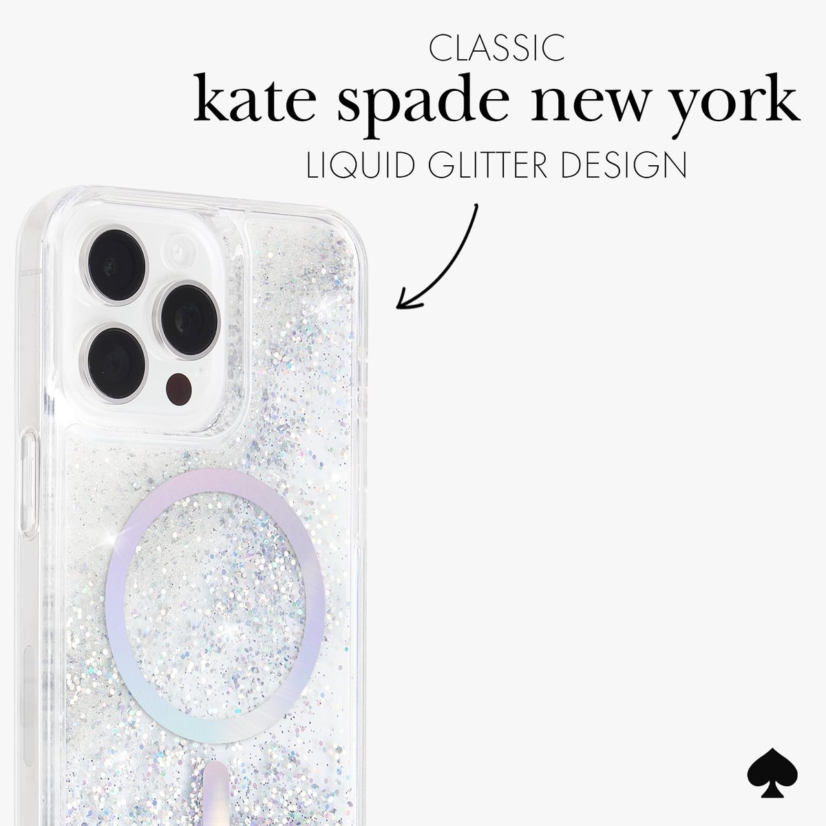 Heinz X kate spade】コラボ☆グリッターiPhone15Pro Heinz X
