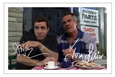 STEVEN VAN ZANDT & TONY SIRRICO signed Autogramm FOTODRUCK DIE SOPRANOS