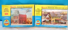 AHM Ramsey Journal Building Kit #5819 & F.C. Rode Hardware Store #5883 Ho VTG