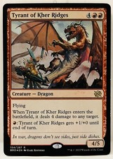 MTG - Tyrant of Kher Ridges #154- The Brothers War-FOIL-LP