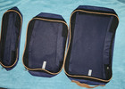 3-Piece travel set Mesh Organizer Packing suitcase/luggage Compression — photo 3