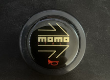 Momo Steering Wheel Horn Button Off Silver With Arrow