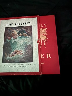 1929 The Odyssey of Homer 1st Wyeth Ed Hardcover in Original Slipcase RARE