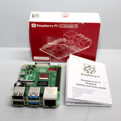 Raspberry Pi 4 B Quad-Core 1,5 GHz 1GB DDR4 Bluetooth WLAN HDMI USB Gigabit LAN