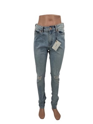 Vero Moda Style Seven 7 slim fit normal waist Jeans ripped röhrenjeans W29 L34